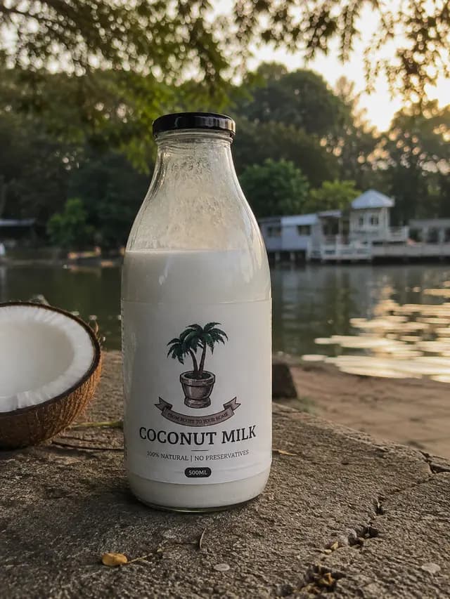 Fresh Coconut Milk