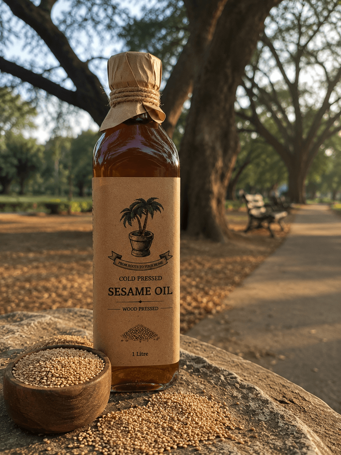 Cold-Pressed Sesame Oil
