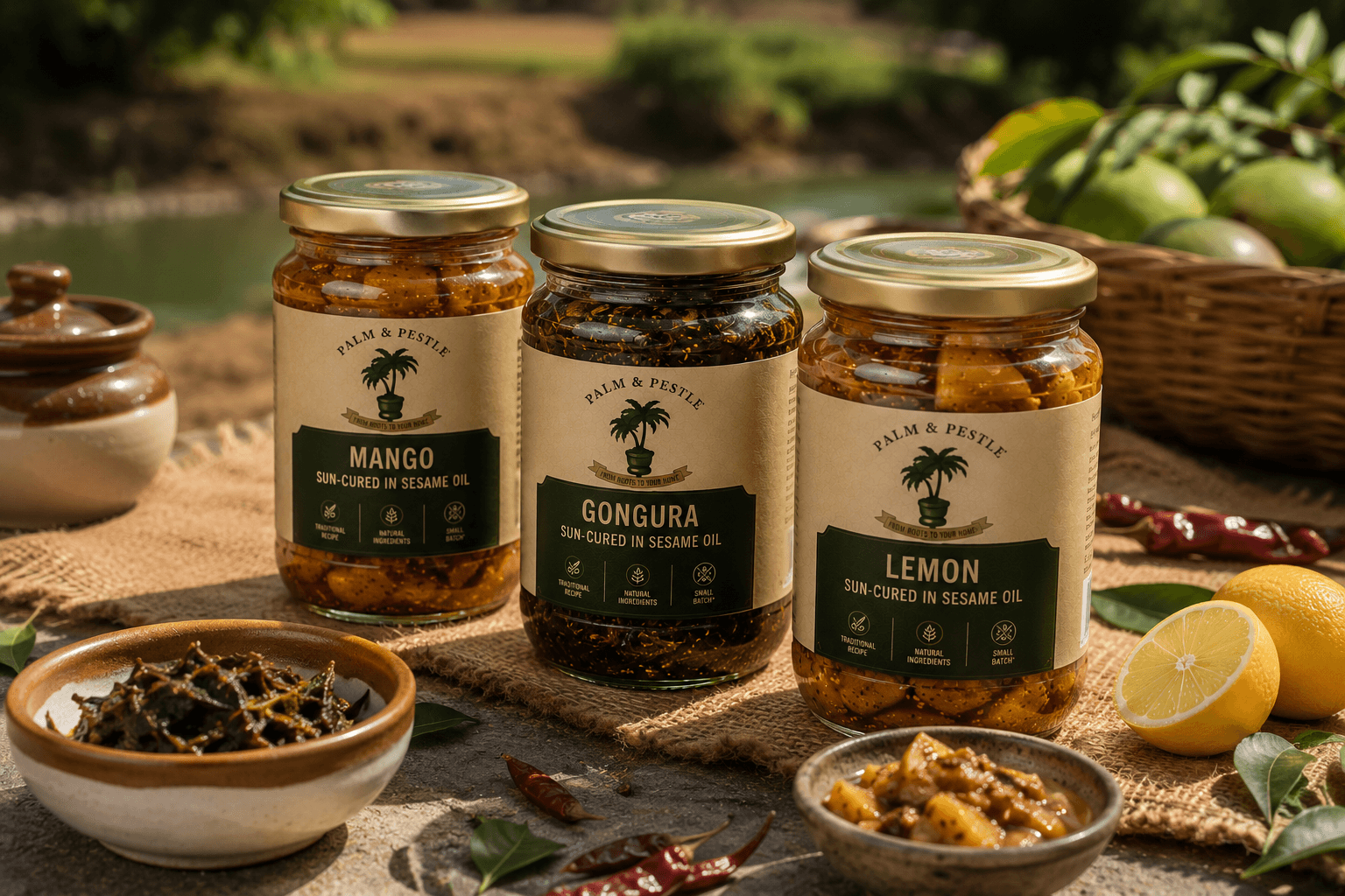 Traditional Pickle Trio